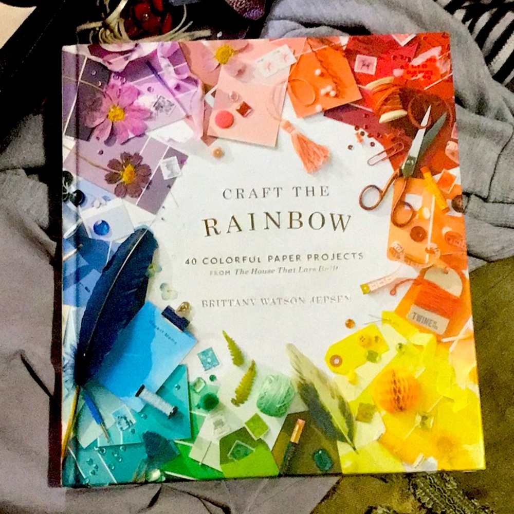 Craft book paper project